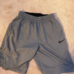 Grey nike shorts. size small